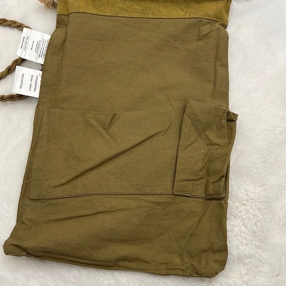 Crosstree lane cotton purse with twisted crossbody strap very boho - Picture 8 of 16